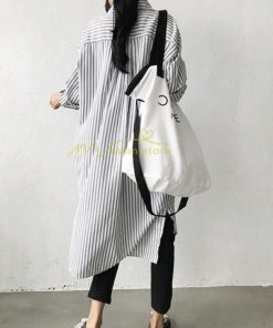ミディアム | シャツ レディース シャツワンピース ロングシャツ 長袖 薄手 ポリエステル 秋 夏