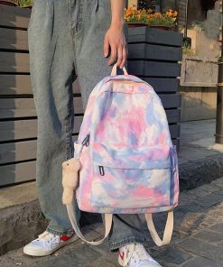 リュック | グラデーションカラー リュックサック レディース デイパック バックパック 大容量 アウトドア 可愛い バッグ