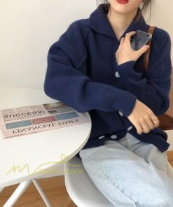 カーディガン | ニット2022秋冬 レディース 羽織り アウター フロントボタン 長袖 セーター ニット トップス 大人 無地 20代50代 通学通勤