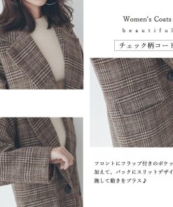 トレンチコート | チェスターコート グレンチェック コート