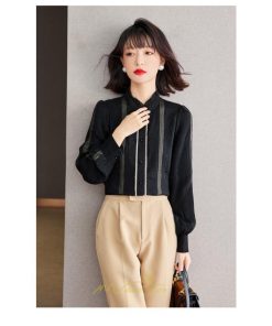 シャツ・ブラウス | ブラウス シャツ レディース 40代 上品 ブラウス きれいめ 通勤 OL ビジネス ゆったり 可愛い カジュアル 秋服 オフィス キレイめ レース 20代30代50代