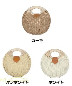 女性用バッグ | トートバッグ レディース 軽い カゴバッグ 2022 おしゃれ かごバッグ 夏 サマーバッグ バッグ 女性 旅行 ストローバッグ 手編み 軽量 大容量