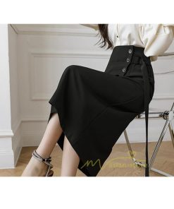 スカート | ボトムス レディース きれいめ 春夏 タイト秋服 2021 おしゃれ 膝丈 ハイウエスト 体型カバー お洒落 上品 通勤 OL カジュアル 20代30代40代