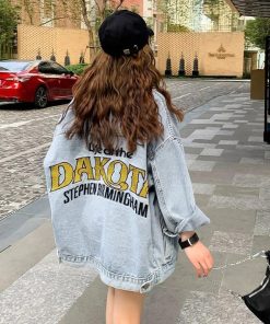 その他コート、アウター | デニムジャケット レディース バックロゴ