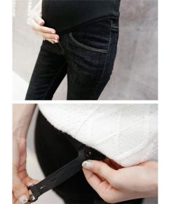 セール | マタニティデニムパンツ テーパードパンツ 産前産後 着痩せ 妊婦パンツ 妊娠パンツ デニムパンツ 調整できる 春 秋 無地 可愛い マタニティ ママ お腹包み