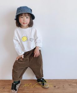 衣装 服 | 子供服 子ども服 こども服 キッズ ベビー 男の子 女の子 長ズボン ズボン パンツ ボトムス 可愛い 上品 カジュアル コットン 高品質 秋 春 男女兼用 ナチュラル
