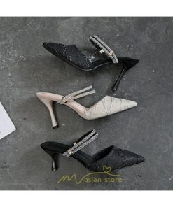 パンプス | ヒール ストラップ ピンヒール 夏 ハイヒール ストラップ 結婚式 パーティー 歩きやすい ファッション 小さいサイズ おしゃれ 幅広 大きいサイズ