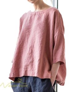 tシャツ・カットソー | Tシャツ カットソー レディース 無地 着痩せ カジュアルTシャツ ゆったり 7分袖 大きいサイズ 20代 30代 トップス 40代 かわいい シンプル 夏服 クルーネック