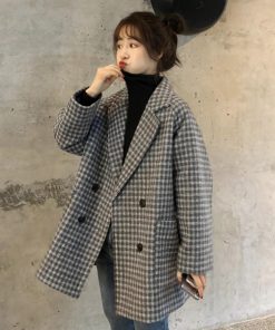 ジャケット・ブルゾン | テーラードジャケット チェック柄 コート