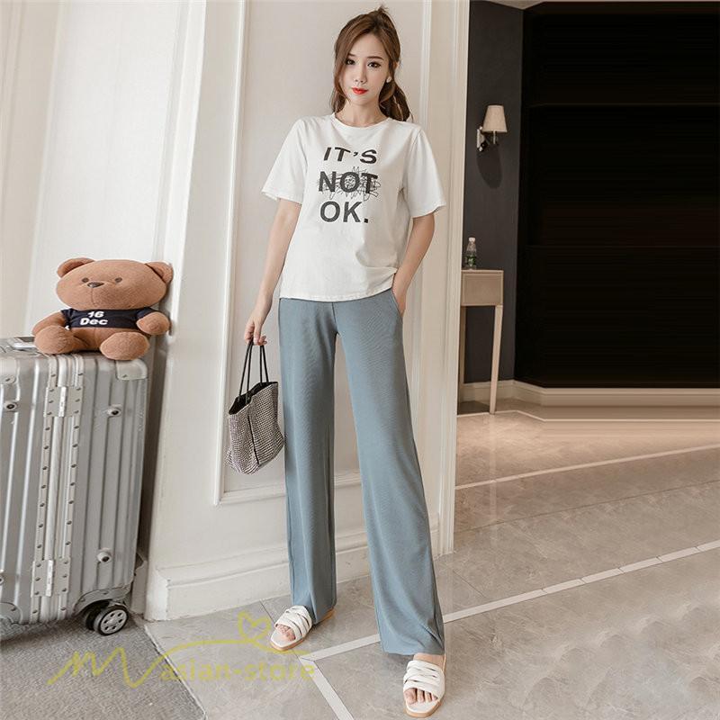 パンツ レギンス | マタニティ パンツ マタニティパンツ 着痩せ ワイドパンツ 無地 薄手 春 夏 秋 カジュアル 無地 妊婦 お出かけ きれいめ ウエスト調整 妊婦服 柔らか おしゃれ