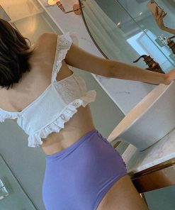 ビキニ | ハイウエスト水着セット レディース韓国風