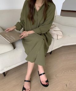 シャツ・ブラウス | シャツワンピース ロングシャツカーデ