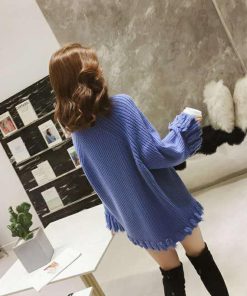 ニット・セーター | フリンジ ニットセーター レディース秋冬