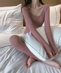 インナー・ルームウェア | 暖かい インナー 上下セット レディース