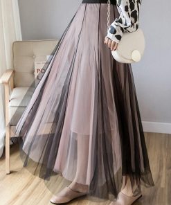 ロングスカート | チュールスカート ロング ふんわり 夏
