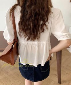 ｔシャツ・カットソー | 半袖 シャツ レディース ブラウス 夏 トップス ゆったり きれいめ 20代30代40代50代 可愛い エレガント 通勤通学 着回し 着痩せ カジュアル 上品 お出かけ 春物