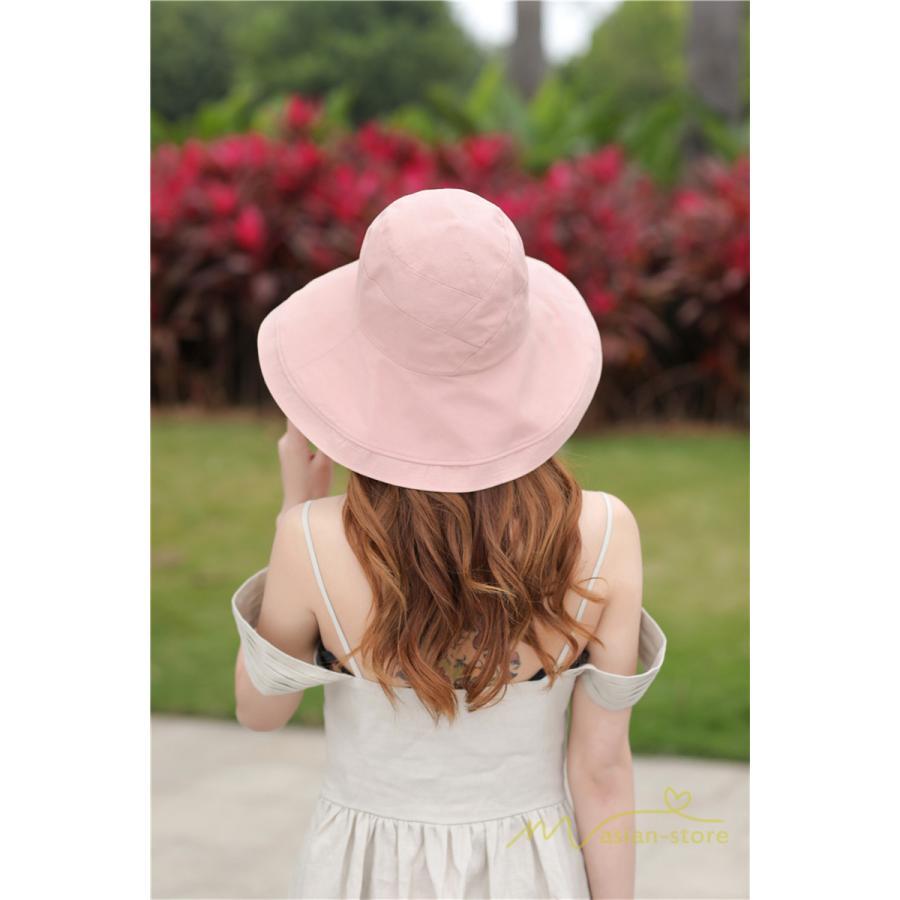 レディース | 帽子 春 夏 Uv 遮光 折りたたみ 大きいサイズ UVカット帽子 ひも つば広 頭 大きい 洗える 母の日 自転車 日焼け対策 遮光 小顔 熱中症 紫外線対策