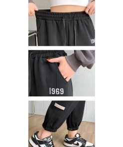 チノ・テーパード・ジョガー・スキニーパン | スウェットパンツ レディース ロングパンツ 長ズボン ボトムス ジョガーパンツ ウエストゴム 10代20代30代40代 部屋着 ルームウエア 刺繍 スウェット