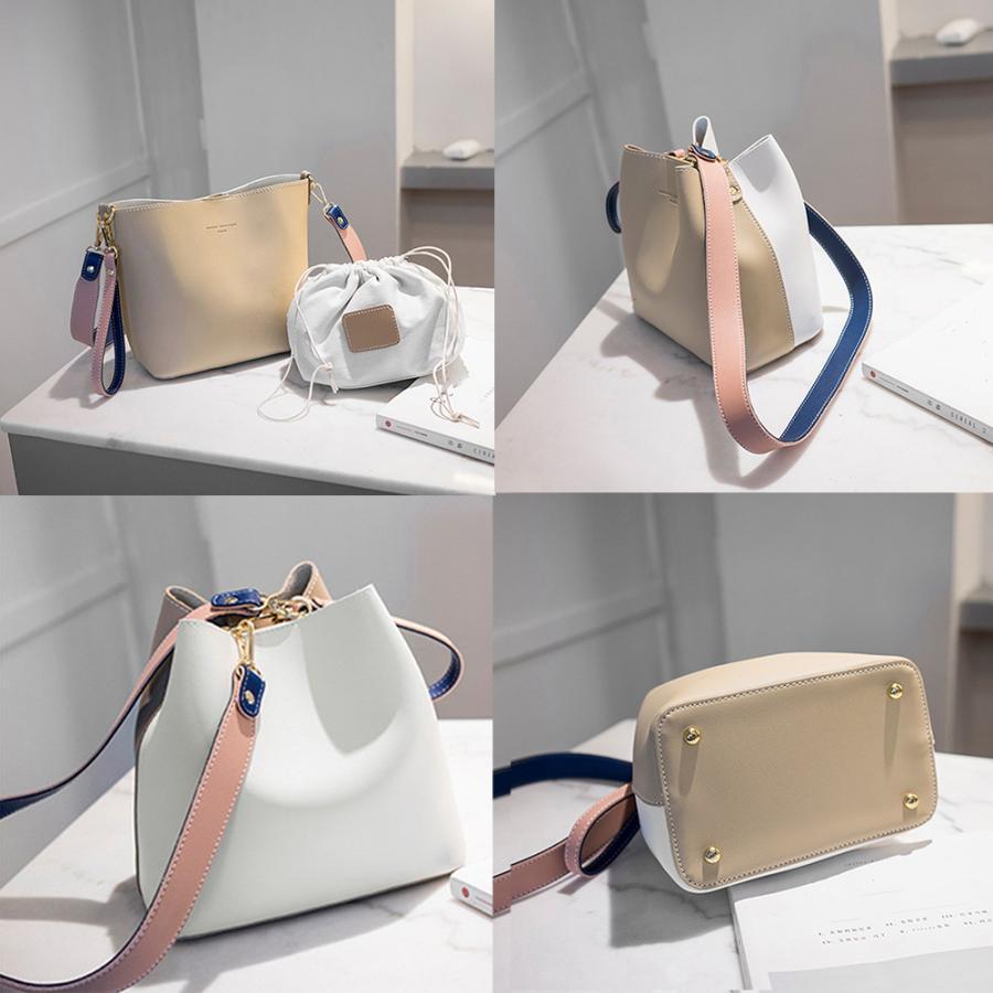 ショルダーバッグ | バケツバッグ レディース バイカラー