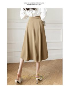 スカート | フレア ロング丈 膝丈 レディース フレアAライン 送料無料 通勤 通学 オフィス ビジネス フェミニン キレイめ お出かけ OL オシャレ