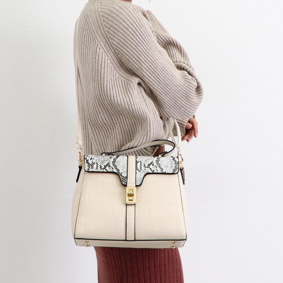 ハンドバッグ | レディース クロコ柄バッグ