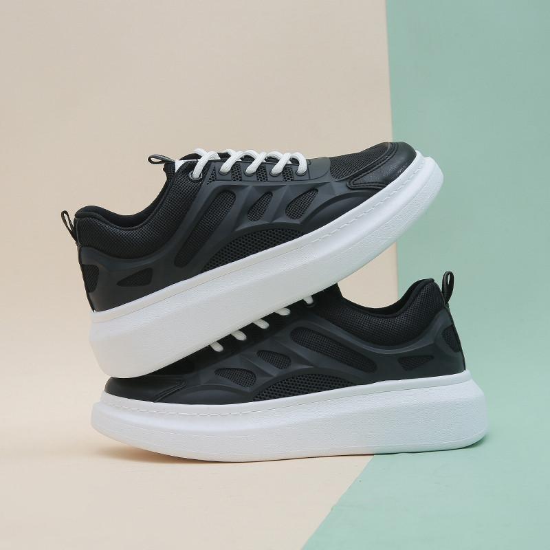 スニーカー | レディースシューズ レースアップ ローカット 厚底靴 履きやすい カジュアルシューズ フラットシューズ ローカットシューズ