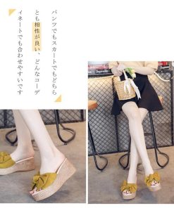 パンプス | 厚底サンダル ウエッジソール ヒールサンダル 痛くない リボンサンダル 歩きやすい レディース リゾートサンダル サマー
