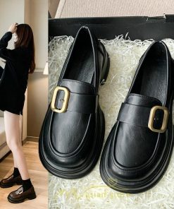 ローファー | レディース 靴 シューズ レザー調 合皮 厚底 履きやすい 韓国風 人気 クラシック 可愛い パンプス 通勤 春 夏 通学 冬 学生靴 秋