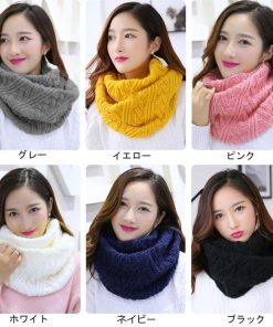 マフラー | ニットマフラー ニットスヌード 秋冬 ネックウォーマー 保温 レディース 襟巻き