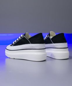 スニーカー | 厚底シューズ キャンバス厚底レディース レースアップ ラウンドトゥ 滑り止めソール ウォーキングシューズ スニーカー スポーツ