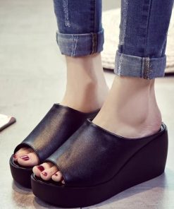 パンプス | 厚底サンダル 歩きやすい 靴 オープントゥ レディース ウェッジソール ミュールサンダル