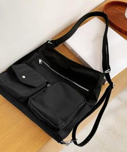 ショルダーバッグ | ナイロン無地 大容量