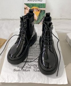 ショートブーツ | 厚底 サイドコアブーツ