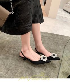 パンプス | 2022年春 夏 痛くない 歩きやすい ピンヒール 6cmヒール 脱げない 柔らかい ブラック 黒 緑 グリーン グレー 通勤 披露宴 OL サンダル 結婚式 きらきら