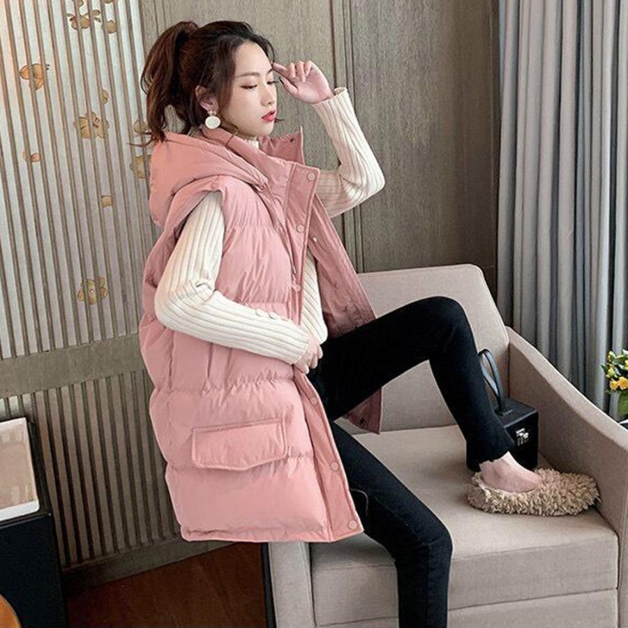 ベスト | ダウン風レディース 中綿ベスト