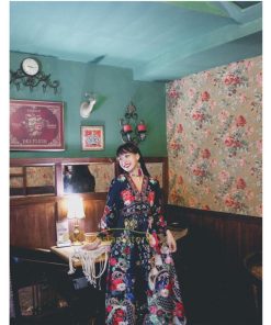 マキシ | ワンピース ロングワンピース レディース マキシワンピース おしゃれ ワンピ 花柄 エスニックスタイル レトロ風 春夏秋 カジュアル 新作 上品 お出かけ 通勤通学