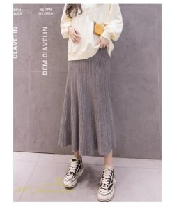 スカート | マタニティフレア 秋 冬 妊婦服 マタニティウェア 産前 産後 シンプル きれいめ 大きいサイズ Aライン ウエスト調整 体型カバー ひざ下