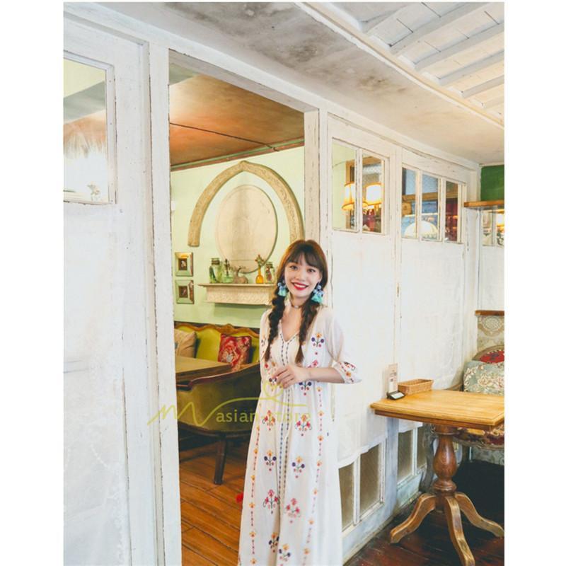 マキシ | ロングワンピース ワンピース ロングワンピ レディース マキシ丈 ワンピ Aライン 体型カバー 無地 ゆったり おしゃれ きれいめ 夏 上品 ボヘミア風 30代 40代