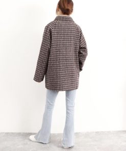 ジャケット・ブルゾン | テーラードジャケット チェック柄 コート