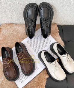 ローファー | レディース 痛くない ローヒール 楽 大人 黒 ブラック 柔らかい 歩きやすい レースアップ カジュアル 通勤通学 20代30代40代 レザー調 履きやすい