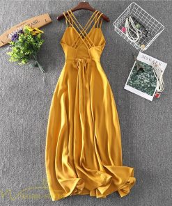 セール | ワンピース キャミソール ロング 花柄 フラワー キャミワンピ レディース ウエストゴム セクシーワンピ ハイウエスト 涼しい 2021夏新作 旅行 ビーチ プリント