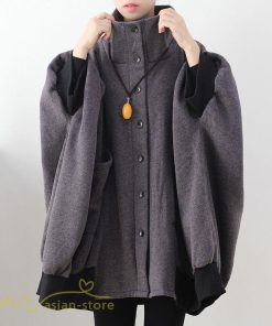 チェスターコート | コート レディース アウター ワイドコート 不規則 秋冬 40代 30代 ロング丈 フリーサイズ 秋新作 厚手 大人 トレンド 長袖 50代 ゆるコート