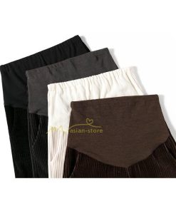 パンツ レギンス | マタニティパンツ 秋冬 暖かい プリーツパンツ 厚手 産前産後 調整可 ロングパンツ 妊婦パンツ 妊娠 マタニティウェア ゆったり 可愛い スリム 体型カバー
