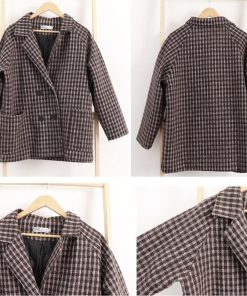 ジャケット・ブルゾン | テーラードジャケット チェック柄 コート