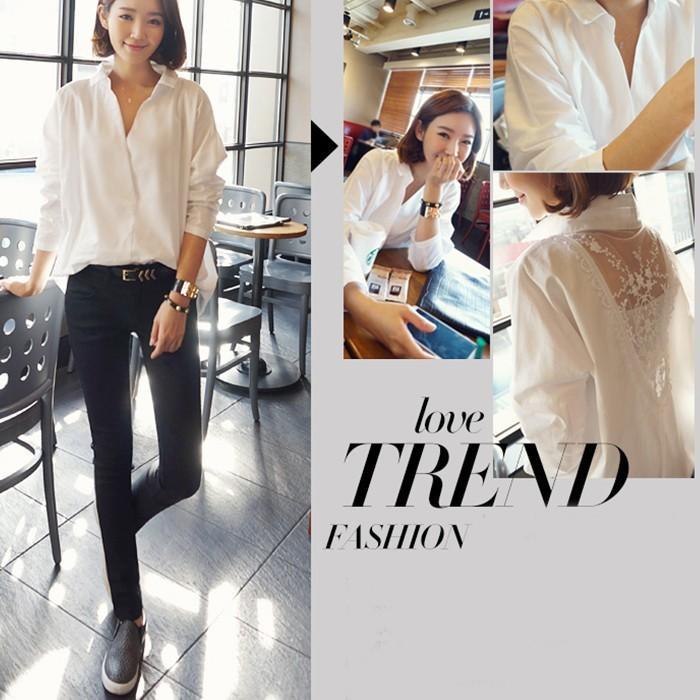 シャツ・ブラウス | 短納期ブラウスシャツ 大きいサイズ レースシャツ レースブラウス レースドッキング ゆったり 通学通勤 おしゃれ レディース オフィス トップス カジュアル