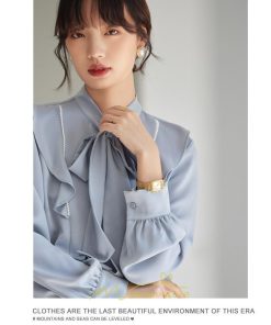 シャツ・ブラウス | ブラウス シャツ レディース 40代 上品 ブラウス きれいめ 通勤 OL ビジネス ゆったり リボン 蝶結び 20代30代40代50代 キレイめ 秋服 オフィス