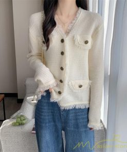カーディガン | 2022秋冬ニットアウター レディース ニットニット セーター 長袖 羽織り フロントボタン 可愛い トップス 20代40代 通学通勤