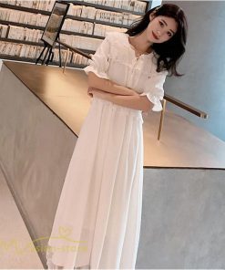 ミディアム | Aラインワンピース レディース ワンピース 着痩せ 上品 半袖 通勤 通学 おしゃれ サマーワンピース 春 夏 上品 レース 30代 20代 通学 40代 Aライン 通勤