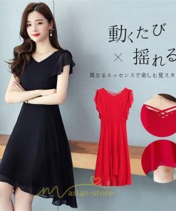 マキシ | ワンピース レディース 夏 体型カバー 着痩せ 韓国風 30代 40代 50代 通勤 OL デート 新作 2022 ロングワンピース おしゃれ 二次会 ロング キレイめ お出かけ