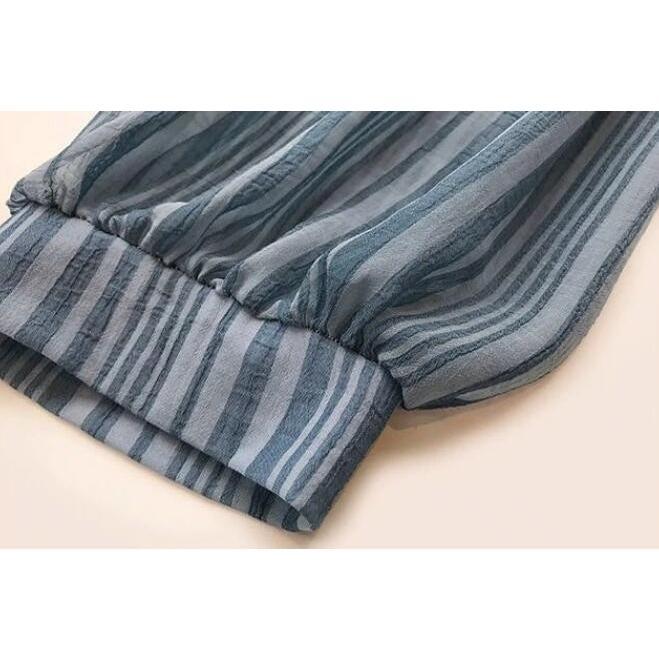 カーディガン | シフォンシャツブラウス 長袖 透け感 冷房対策 日焼け防止 無地 羽織り 体型カバー 大人 通学通勤 夏秋 トレンド フェミニン